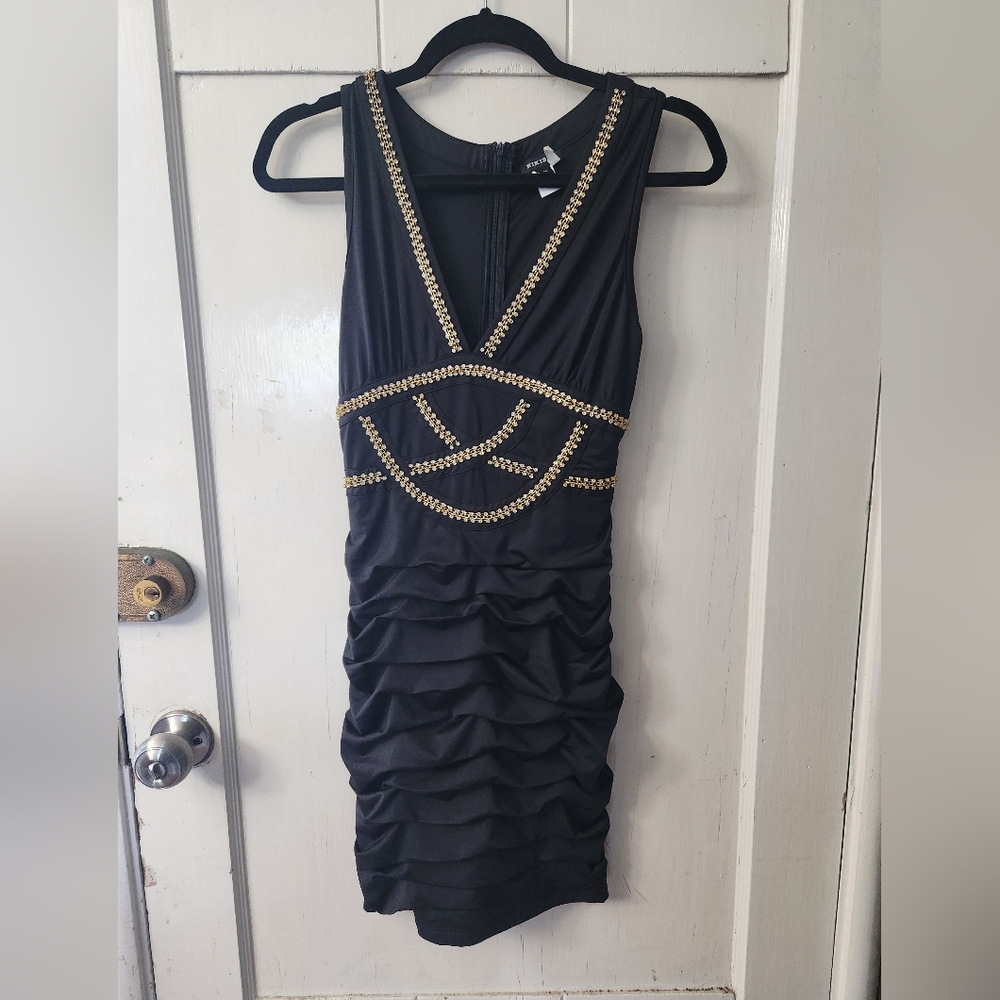 Black Party Club Dress